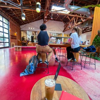 Sightglass Coffee - ICED BROWN BUTTER MISO CARAMEL LATTE - Coffee & Tea Near Me - Los Angeles, California Sightglass Coffee - ICED BROWN BUTTER MISO CARAMEL LATTE - Coffee & Tea Near Me - Los Angeles, California