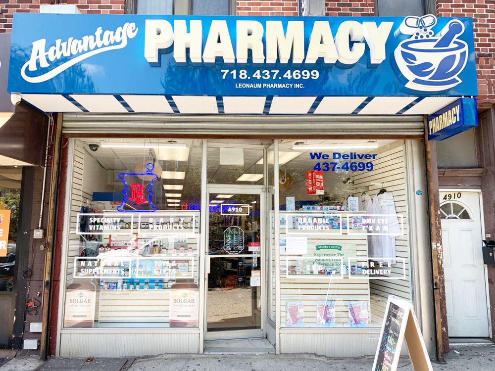ADVANTAGE PHARMACY Updated September 2024 4910 Fort Hamilton Pkwy