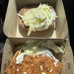 McDonald's - cant even put a burger together smh