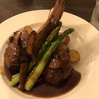 JC Bruno Restaurant - Perfect lamb chops with fingerling potatoes and aldente asparagus - New American Near Me - San Bruno, California JC Bruno Restaurant - Perfect lamb chops with fingerling potatoes and aldente asparagus - New American Near Me - San Bruno, California
