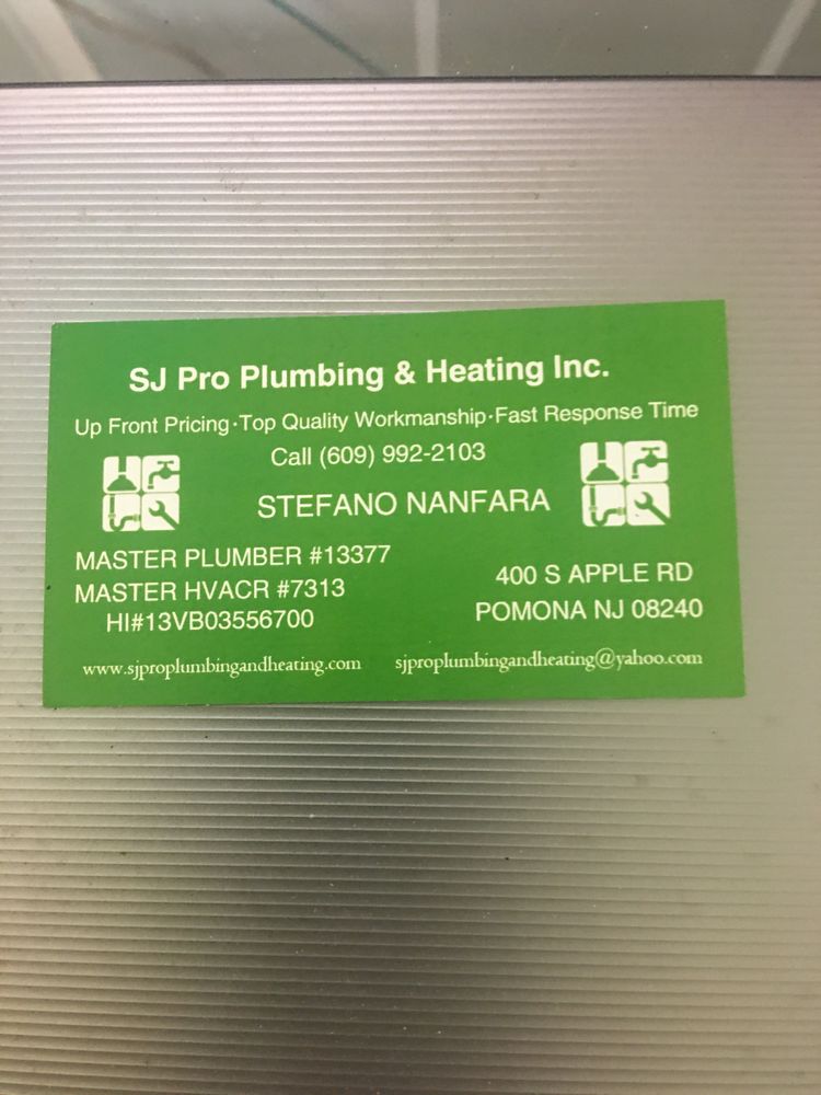 Slide of SJ Pro Plumbing and Heating