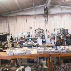 Trina's Rock Shop - Machine shop