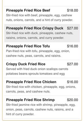 Menu photo 4 Thai 2 Express Lake Worth, FL