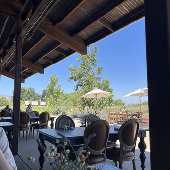Park Winters Dining - view from seating - New American Near Me - Winters, California