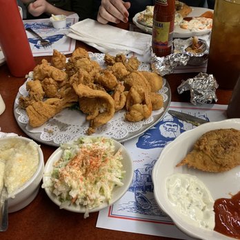 Cedar River Seafood - A few pieces were missing from the photo - Seafood Near Me - Callahan, Florida Cedar River Seafood - A few pieces were missing from the photo - Seafood Near Me - Callahan, Florida