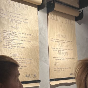 Mangoni - Menu board - Pizza Near Me - Winter Garden, Florida