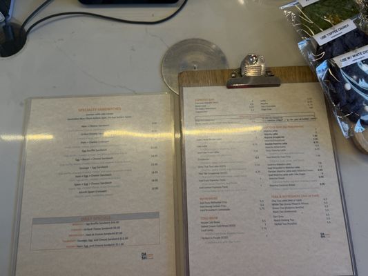 Menu photo 1 Dash Coffee Bar Pasadena, CA