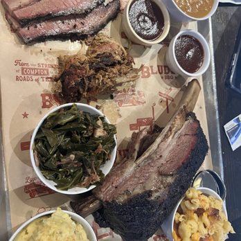 Bludso's BBQ - Brisket, pulled pork, dinosaur rib, and sides - Barbeque Near Me - Los Angeles, California