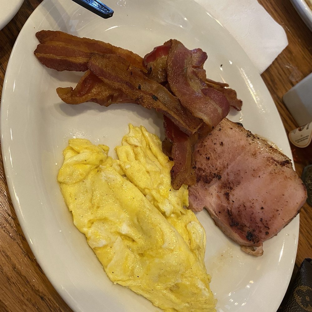 Cracker Barrel Old Country Store - Grandma's Sampler French Toast Breakfast - American Near Me - Jacksonville, Florida Cracker Barrel Old Country Store - Grandma's Sampler French Toast Breakfast - American Near Me - Jacksonville, Florida