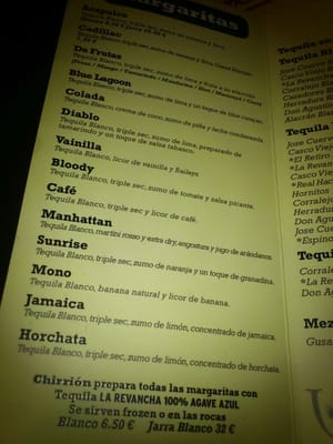 Menu photo 2 Chirrión Madrid, M