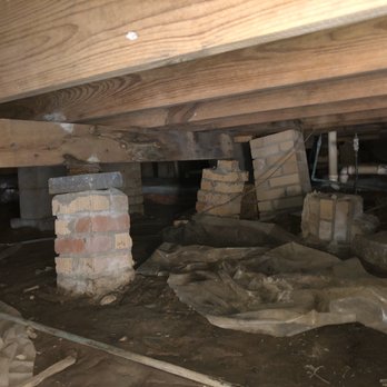 Level Home Foundation Repair - Leaning piers - Foundation Repair Near Me - Springhill, Louisiana Level Home Foundation Repair - Leaning piers - Foundation Repair Near Me - Springhill, Louisiana