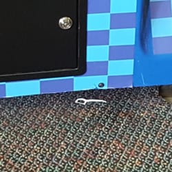 Chuck E. Cheese - Dental pick right on the floor