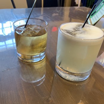 Restless Spirits - The old fashioned and a gin margarita - Distilleries Near Me - Kansas City, Missouri