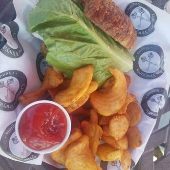 CrossKeys Vineyards - Turkey Croissant with fries - Wineries Near Me - Mount Crawford, Virginia CrossKeys Vineyards - Turkey Croissant with fries - Wineries Near Me - Mount Crawford, Virginia