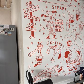 Steady Coffee - Cute wall - Coffee & Tea Near Me - Jacksonville, Florida