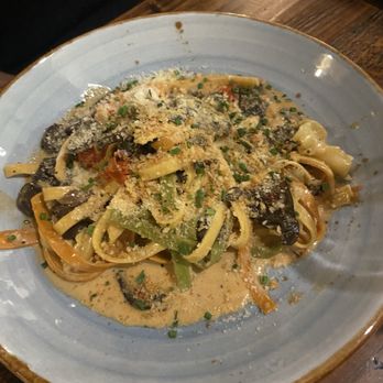 Assembly Downtown Kitchen & Bar - Mushroom pasta - New American Near Me - Toledo, Ohio Assembly Downtown Kitchen & Bar - Mushroom pasta - New American Near Me - Toledo, Ohio