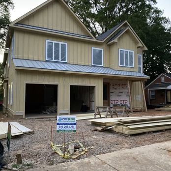 Bryan Exterior Design - Finished fiber cement siding installation new construction - Siding Near Me - Raleigh, North Carolina