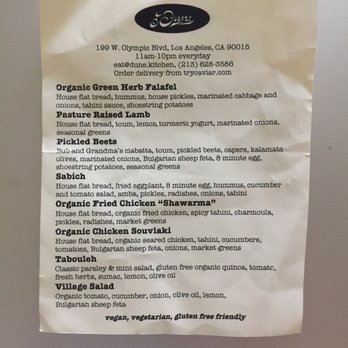 Dune Downtown - This Menu! So fresh delicious and healthy. - Falafel Near Me - Los Angeles, California Dune Downtown - This Menu! So fresh delicious and healthy. - Falafel Near Me - Los Angeles, California