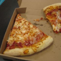 Cheese pizza from Papa Gino's