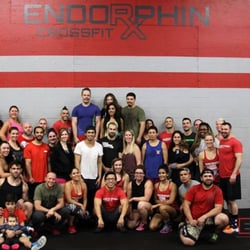 Endorphin Crossfit - Group picture inside the gym after a community event