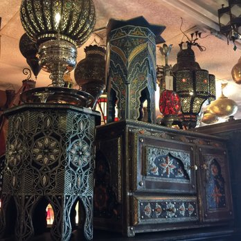 Living Morocco - Occasional tables, chest, and hanging lamps - Home Decor Near Me - Orlando, Florida Living Morocco - Occasional tables, chest, and hanging lamps - Home Decor Near Me - Orlando, Florida