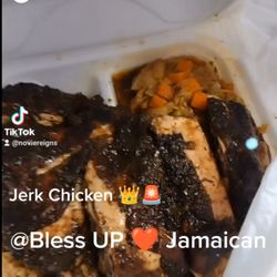 Bless Up Jamaican Restaurant - Jerk chicken