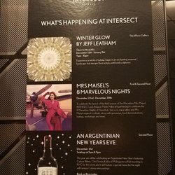 winter glow pop-up at intersect by Lexus