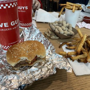 Five Guys - This cost 32.00 - Fast Food Near Me - Wauwatosa, Wisconsin