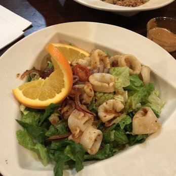 Cafe Equator - Lemongrass Calamari Salad - Thai Near Me - Metairie, Louisiana Cafe Equator - Lemongrass Calamari Salad - Thai Near Me - Metairie, Louisiana