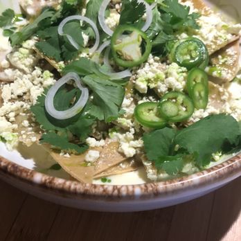 Alba - Chilaquiles. The salsa is delicious - Mexican Near Me - Ciudad de México, DIF