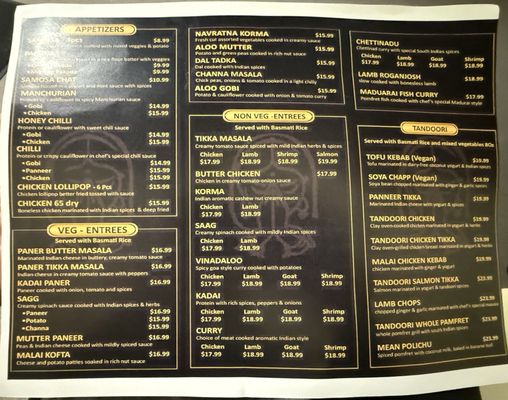 Menu photo 1 Indian Grill Glastonbury, CT