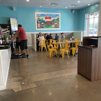 Waffle Love - Half of the dining area and where you order - Waffles Near Me - Round Rock, Texas Waffle Love - Half of the dining area and where you order - Waffles Near Me - Round Rock, Texas