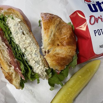 Capra's Italian Deli - Chicken salad croissant - Italian Near Me - High Point, North Carolina