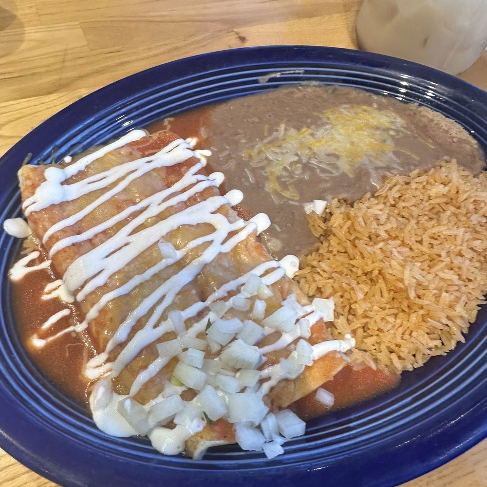 Katrina's Mexican Kitchen - 2 Enchiladas de Queso great taste - Mexican Near Me - Artesia, California