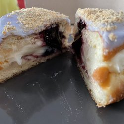 Mimi's Donuts & Dairy Barn - Blueberry cheesecake donut