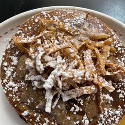 Limited coffee soaked pancakes. Limited coffee soaked pancakes.