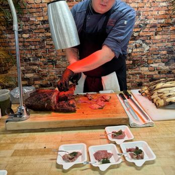 Pepper Moon Catering - Prime rib w chimi churrie sauce - Caterers Near Me - Greensboro, North Carolina Pepper Moon Catering - Prime rib w chimi churrie sauce - Caterers Near Me - Greensboro, North Carolina