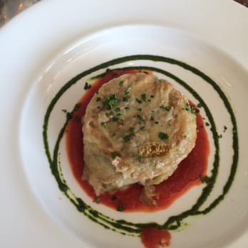Andrea's Restaurant - Eggplant Timballo (Summer Menu) - Italian Near Me - Sarasota, Florida