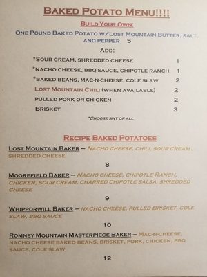 Menu photo 1 Lost Mountain BBQ company Romney, WV Menu photo 1 Lost Mountain BBQ company Romney, WV
