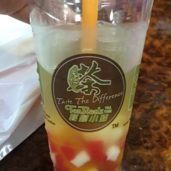 Ten Ren Tea - Lychee Green Tea with jelly - Tea Rooms Near Me - San Francisco, California