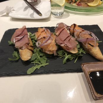 Caffe Concerto - Appetizers salad and crab pasta!! - Pizza Near Me - Los Angeles, California