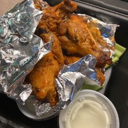 Nicky's Pizza - Buffalo Wings bone in. Extra ranch