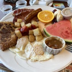 Restaurant Ô P'tit Café - L'assiette brunch.