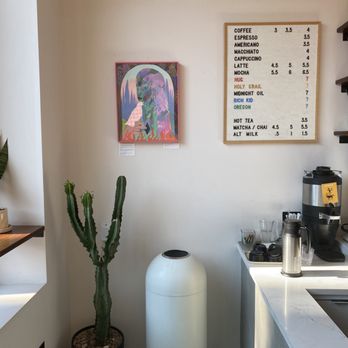 Never Coffee - Menu and decor - Coffee & Tea Near Me - Portland, Oregon