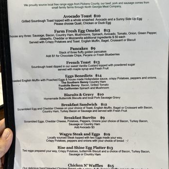 Foothills Cafe - Menu - Cafes Near Me - Marble Hill, Georgia