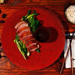 HONG KONG - CANTONESE DUCK, BOK CHOY