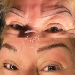 Loreal meziere brows - Microblading with shading