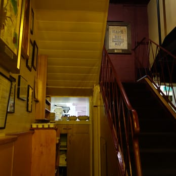 Vlado's - more seating upstairs but what fun is it not seeing the charcoal grill??? - Steakhouses Near Me - Richmond, VIC