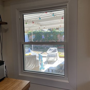 Smart Window Company - One of the windows after installation. Nicely framed. - Windows Installation Near Me - Carson, California Smart Window Company - One of the windows after installation. Nicely framed. - Windows Installation Near Me - Carson, California