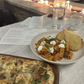 Acero Boards & Bottles - Flatbread and pasta. Both are amazing. - Modern European Near Me - Boise, Idaho Acero Boards & Bottles - Flatbread and pasta. Both are amazing. - Modern European Near Me - Boise, Idaho